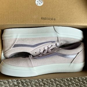 BRAND NEW Vans Girl Orchid Purple & Pink Suede Ward Sneaker shoes youth 4.5